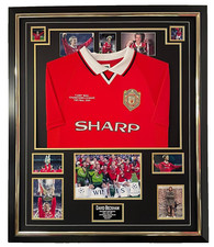 Framed David Beckham of United