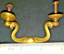 Brass drop handle inches - drop,