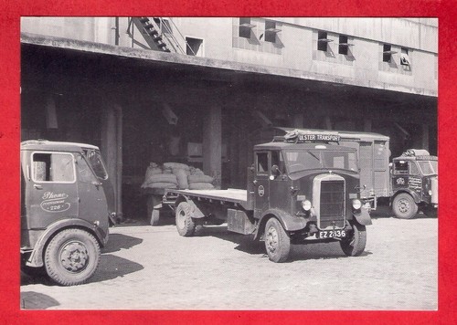 Postcard ulster transport - postcard,