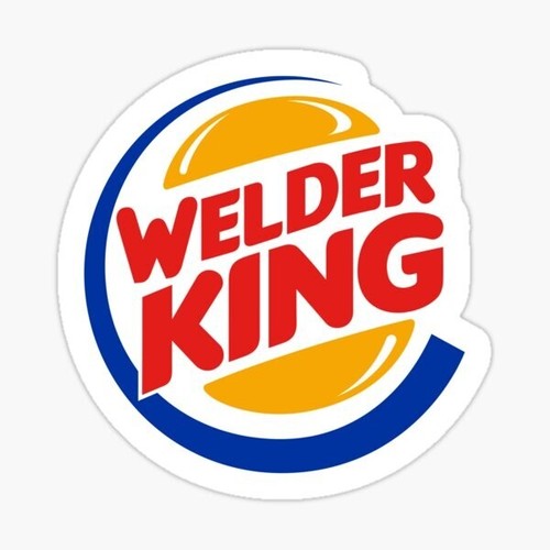 Welder king laptop - laptop, sticker