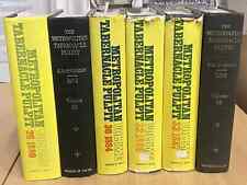 CH Spurgeon Metropolitan Tabernacle Pulpit 6 vols: 26,28,30, 32,33,35