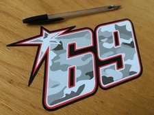 Nicky Hayden Race Number 69 (Large) - UK SELLER