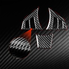 3PCS Carbon Fiber Steering