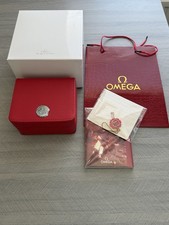 OMEGA Watch Box Red Leather