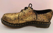 Dr Martens 1461 Metallic Gold