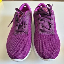 Ladies Skechers Go Walk 4 Goga Max Purple Lace-up Trainers Size UK4 EU37