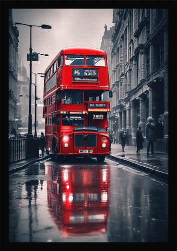 Epic london skyline - london, framed