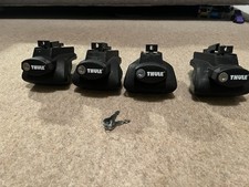 Thule TU757 Footpack  Used but good condition. Fully working. With two keys