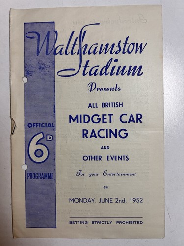 1952 walthamstow midget car - 1952,