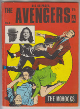THE AVENGERS # 1  STEED & PEEL  -FN  THORPE & PORTER  UK  PENCE UK  1966