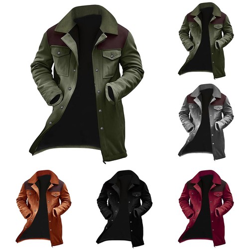 Casual windproof warm mens - windproof,