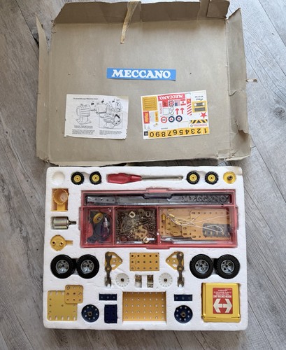 Vintage meccano motorised set - motorised,