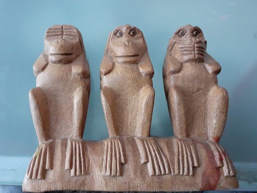 Hand carved one - one, piece