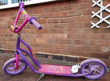 Vgw Skoot 3000 Children's Kids Scooter With Stand Wheels Pink Purple Girls Push 
