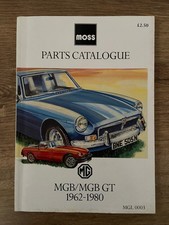 MGB MGBGT 1962-1980 Moss parts