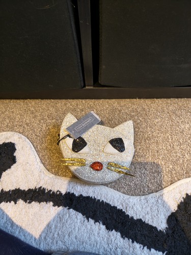 Lulu guinness white glitter - guinness,