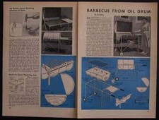 Barbecue Grill Smoker Oven