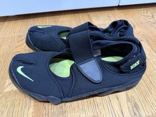 Nike Air Rift Black Green UK8