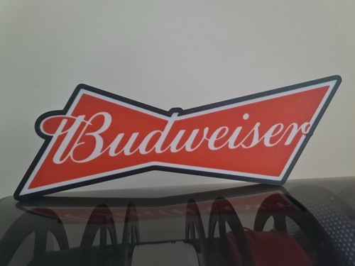 Budweiser led light box - |, man