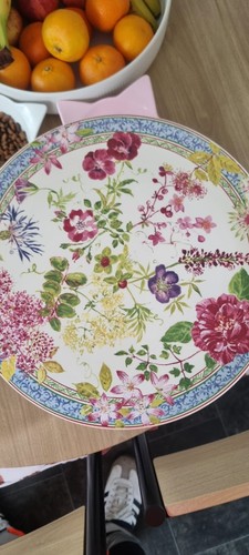 Gien millefleurs plate platter - gien,