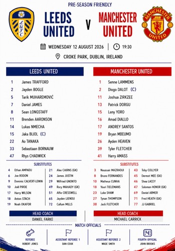 Leeds utd man fc - utd, v