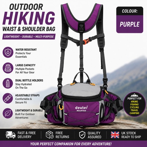 Hiking waist pack - hiking,