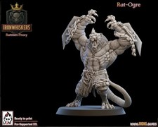 Rat Ogre Iron Wiskers ratman -