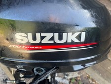 Used Suzuki DF2.5 Four-Stroke Outboard Boat Motor Engine | 2.5hp