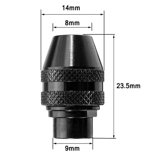 Quick change keyless chucks - 2x,