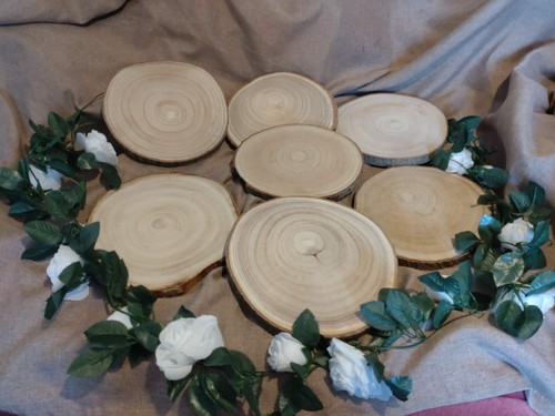 Rustic wooden slices - rustic, tree