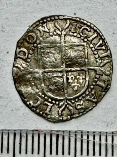 1601 elizabeth 1st hammered - 1601,