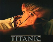 LEONARDO DICAPRIO AUTOGRAPHED
