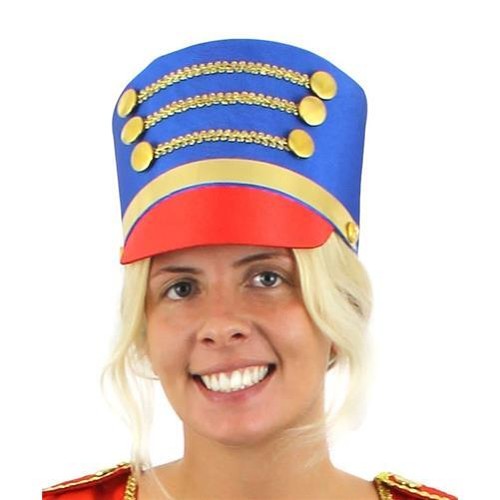 Blue majorette hat marching - hat,