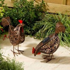 Solar LED Garden Ornaments 2pc