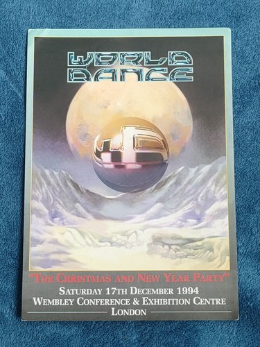 World dance rave flyer - world,