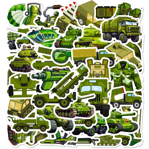 50pcs military army combat - 50pcs,