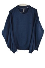 Sweaty Betty Womans Oversized Cotton Sweatshirt Jumper Blue Size L