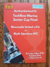 Senior Cup Final 2021/2022 Newcastle United U23 vs Blyth Spartans AFC – St. Jame