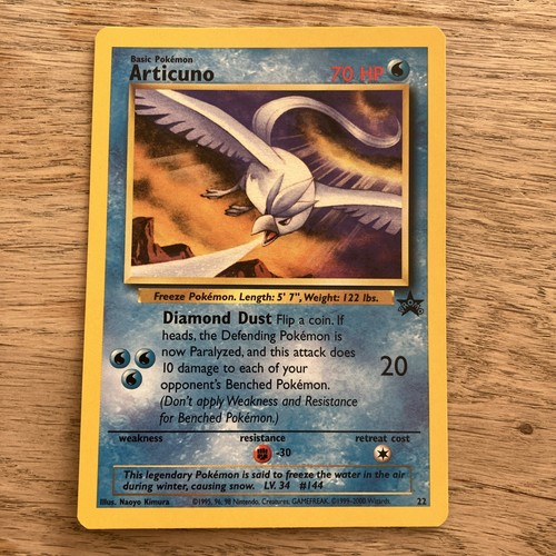 Articuno pokemon card - articuno, #22