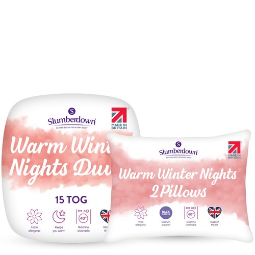 Duvet pillow bundle warm - &,