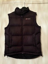 Berghaus Down 600 Black Gilet Body Warmer Men's Size UK M