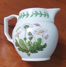 Vintage Portmeirion Botanic Garden 0.5 Pint Milk Jug - Daisy (Bellis Perennis)
