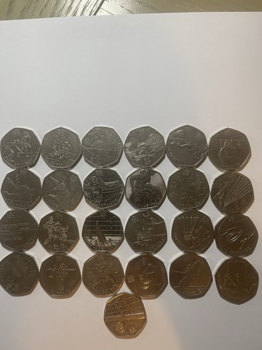 2011 london olympics 2012 - london, 50p