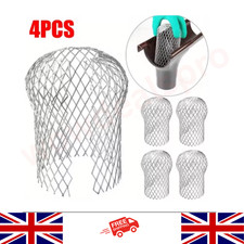 4PCS Metal Mesh Gutter Leaf