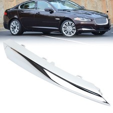 Left Passenger Front Bumper Molding Chrome Trim Cover For  Jaguar XF 2012-2015
