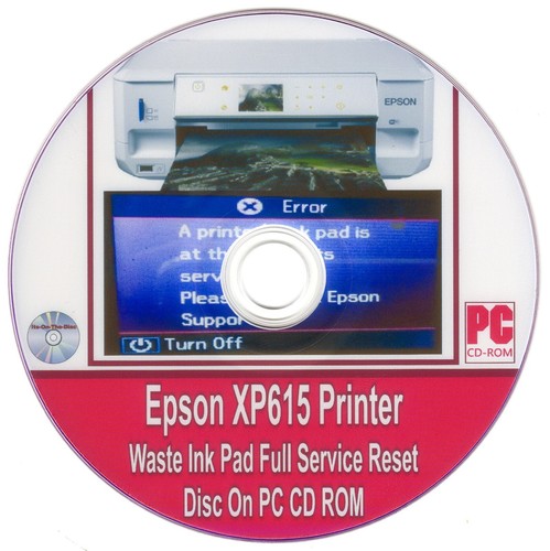 Epson xp615 printer - xp615, waste