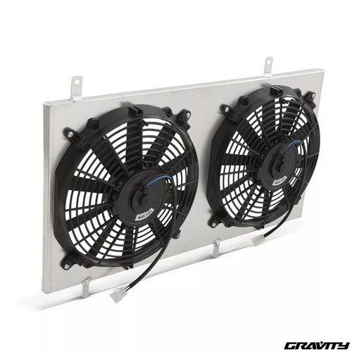 Alloy radiator fan - alloy, race