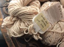 Vintage Rowan California Cotton Fox Fibre Natural Coloured  Job Lot Oatmeal