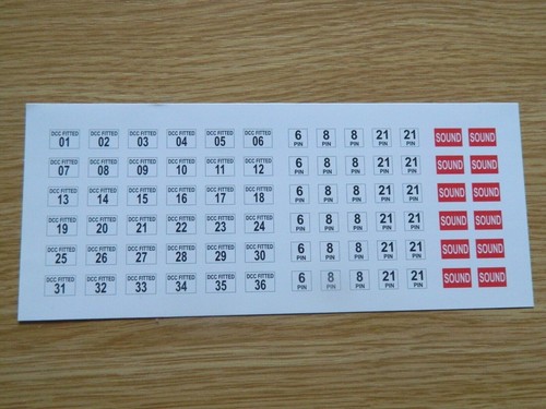 Dcc chip number sound - &,