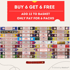 Satya Incense Sticks Joss Sticks 15g Nag Champa | Mix & Match Scents B6G6 FREE